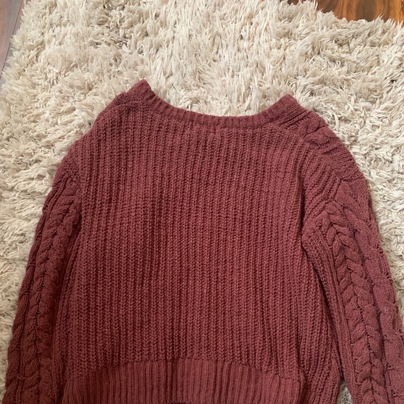 Maroon Sweater - Picture 3 of 3